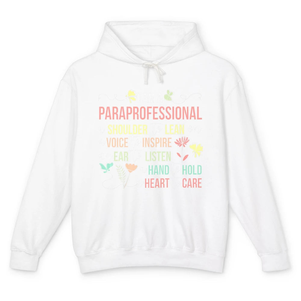 Im Paraprofessional Life Para Teacher Back To School Student Unisex Lightweight Hoodie