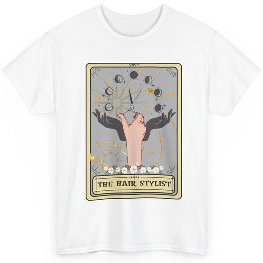 The Hairstylist Tarot Card Barber Beautician Cosmetology Classic Unisex T-Shirt