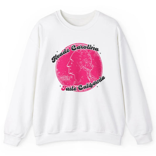 Vintage Heads Carolina Tail California Western Country Unisex Crewneck Sweatshirt