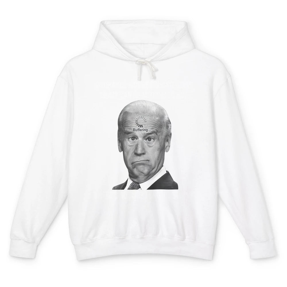 Funny Joe Biden No Cure For This Stupid Anti Biden Liberals Unisex Lightweight Hoodie