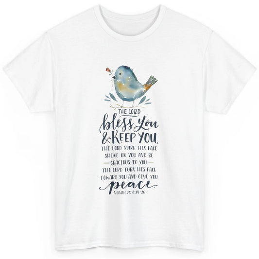 Christian The Lord Bless You Keep You Bible Verse Religious Classic Unisex T-Shirt