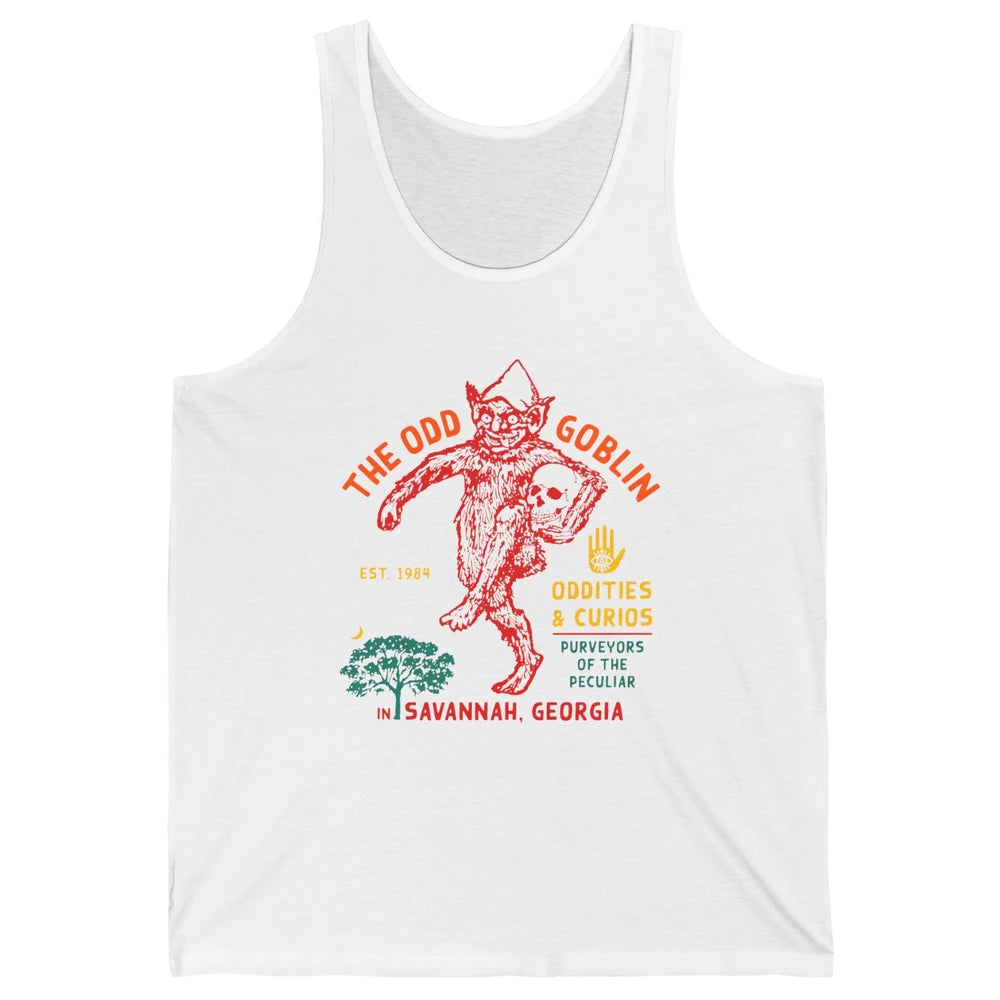 Vintage The Odd Goblin Est 1984 Oddities Savannah Georgia Unisex Jersey Tank