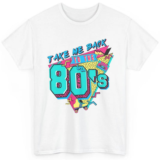 Vintage Take Me Back To The 80s Cassette Retro Rainbow Child Classic Unisex T-Shirt