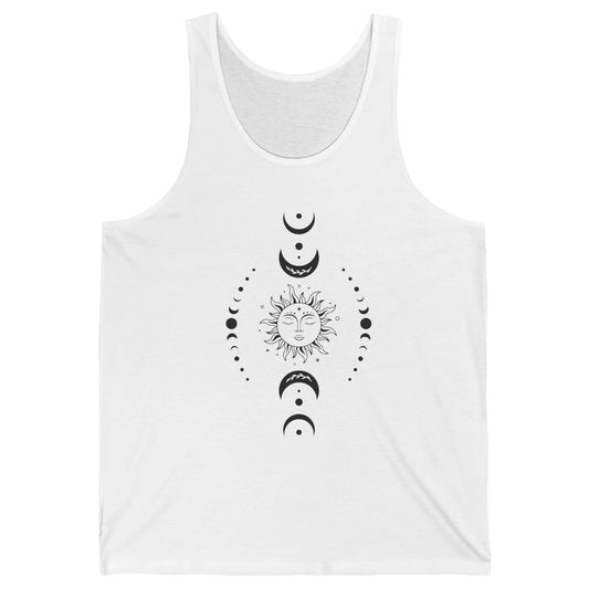 Boho Sun And Moon Hippie Girl Peace Lovers Halloween Costume Unisex Jersey Tank