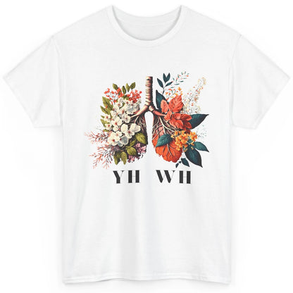 Floral Lungs Christian YHWH His Name Is Sound Of Our Breath Classic Unisex T-Shirt