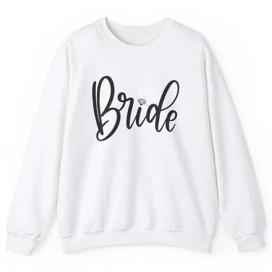 Bride To Be Diamond Ring Future Mrs. Engagement Bachelorette Unisex Crewneck Sweatshirt