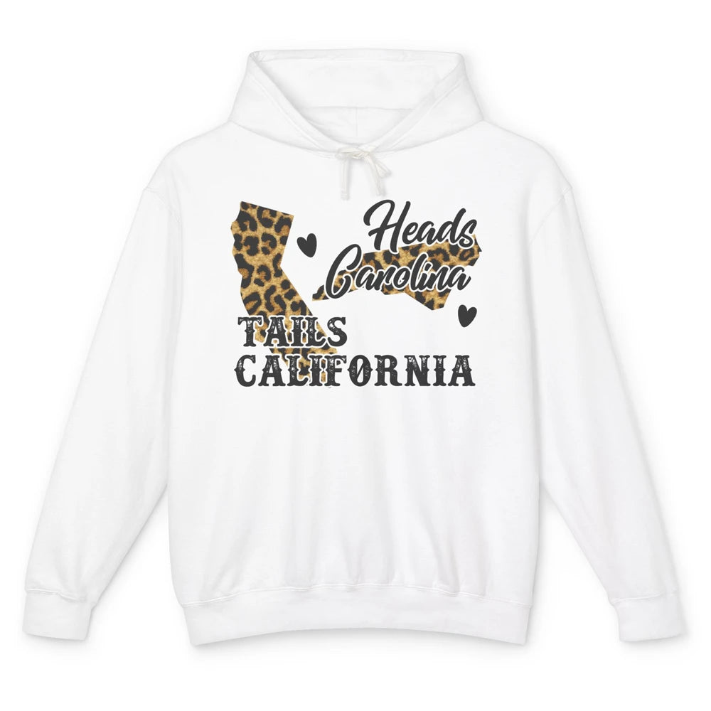 Retro Leopard Heads Carolina Tail California Western Summer Unisex Lightweight Hoodie