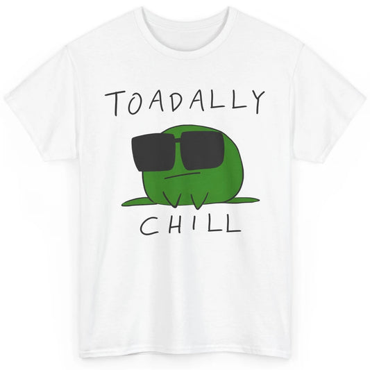 Chill Frog With Sunglasses Toadally Chill Frog Lovers Gift Classic Unisex T-Shirt