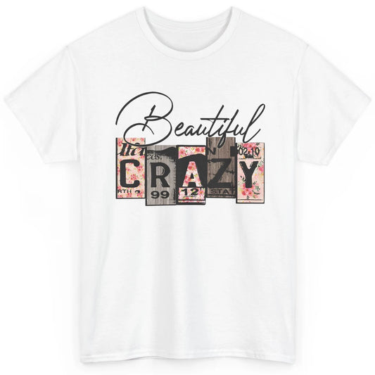 Beautiful Crazy Floral Western Country Girl Mother Gift Classic Unisex T-Shirt