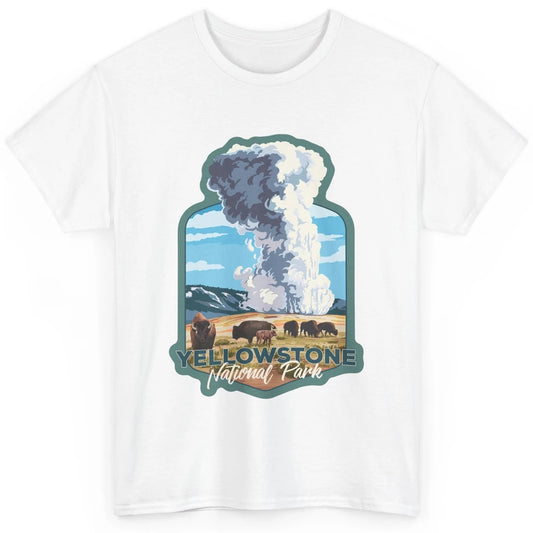 Yellowstone National Park Wyoming Old Faithful Nature Lovers Classic Unisex T-Shirt