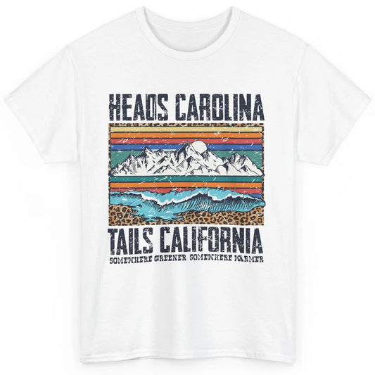 Vintage Heads Carolina Tail California Summer Beach Paradise Classic Unisex T-Shirt