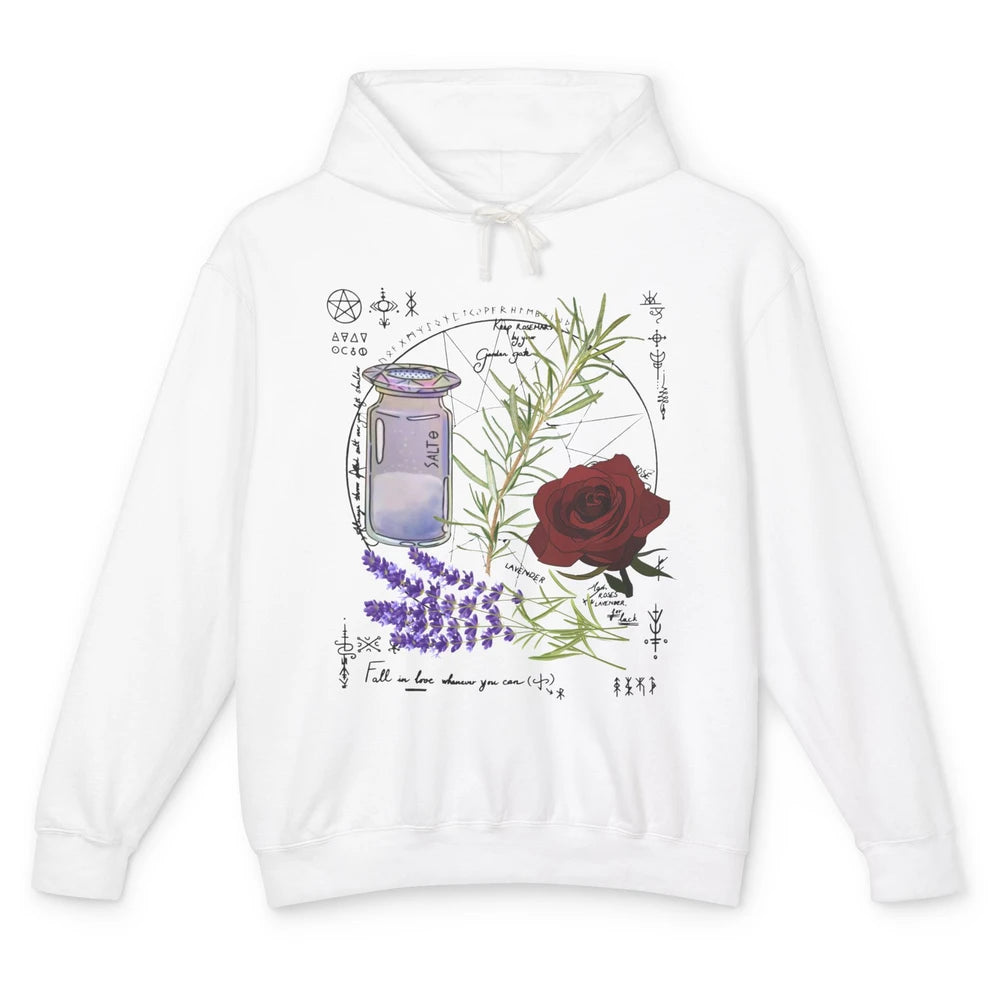 Practical Magic Gardening Card Gardeners Plant Lovers Gift Unisex Lightweight Hoodie