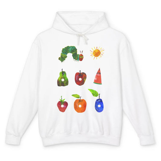 Hungry Caterpillar Fruit Always Hungry Caterpillar Saturday Unisex Lightweight Hoodie