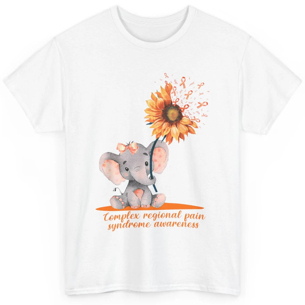 Complex Regional Pain Syndrome Sunflower Baby Elephant CRPS Classic Unisex T-Shirt