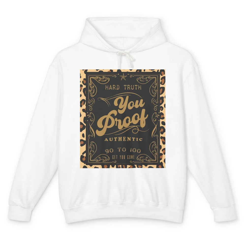 Retro I Need Something You Proof Whiskey Western Country Unisex Lightweight Hoodie