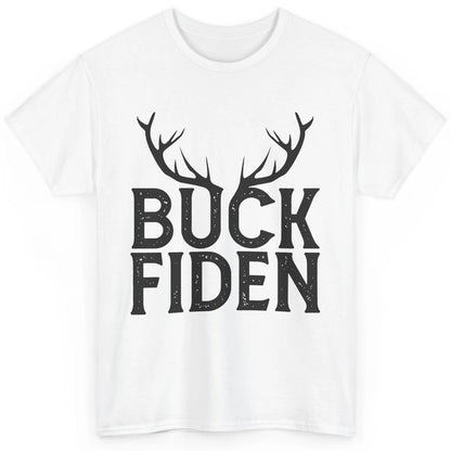 Funny Buck Fiden Deer I Will Not Comply Anti Biden Liberals Classic Unisex T-Shirt