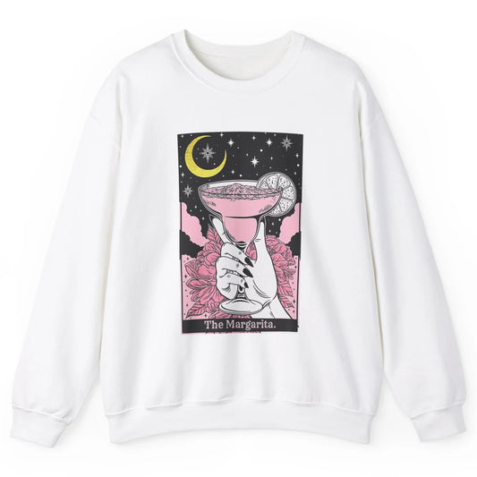 The Margarita Tarot Card Drink Wine Western Cowboy Cowgirl Unisex Crewneck Sweatshirt