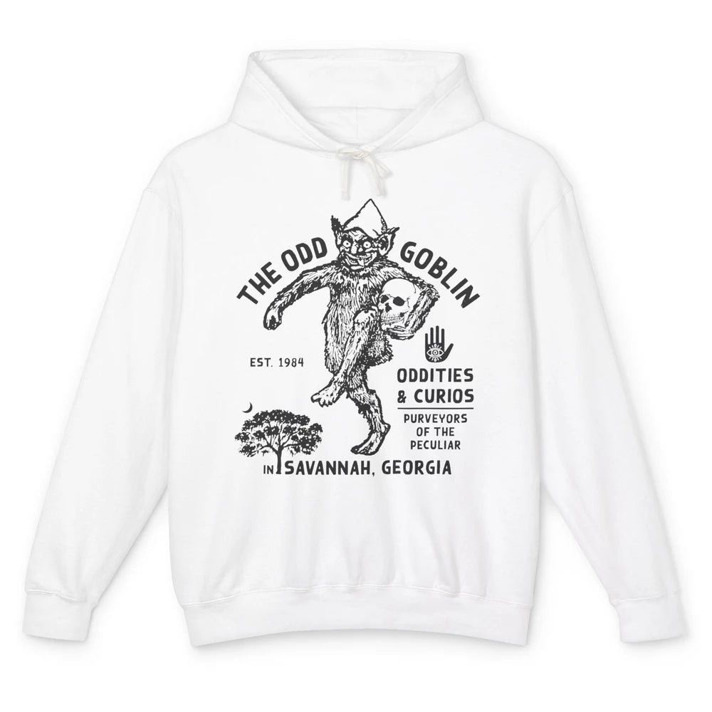 Vintage The Odd Goblin Est 1984 Oddities Savannah Georgia Unisex Lightweight Hoodie