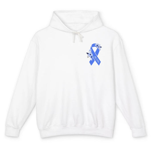 ME/CFS Chronic Fatigue Syndrome Awareness Ribbon Pocket Size Unisex Lightweight Hoodie