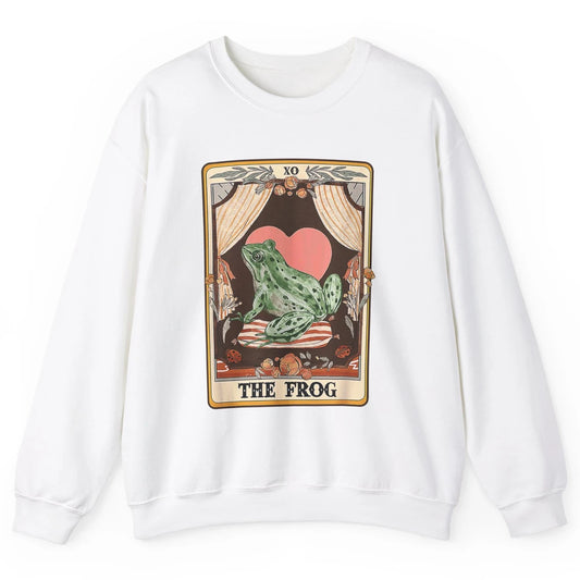 The Ginger Tarot Card Ginger Tabby Cat Ginger Cat Halloween Unisex Crewneck Sweatshirt