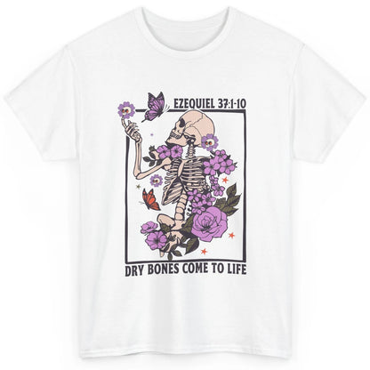 Christian Skeleton Dry Bones Come Alive Bible Halloween Classic Unisex T-Shirt