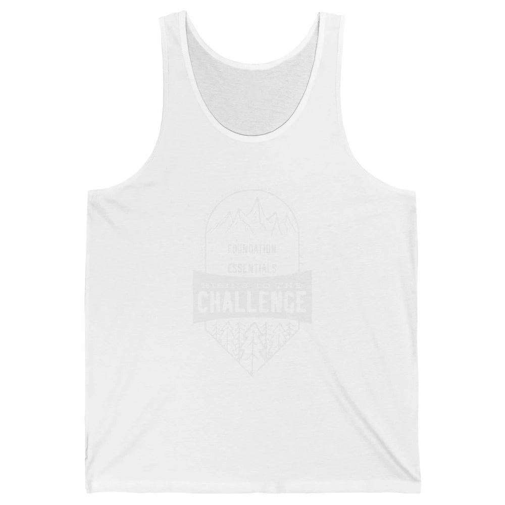 Challenge A Leadership Rising To The Challenge Homeschooling Unisex Jersey Tank