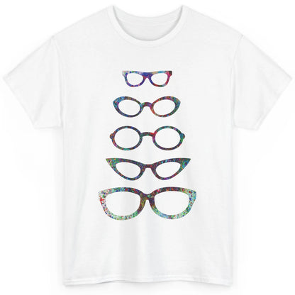 Cute Eyeglasses Splatter Paint Optician Optical Optometrist Classic Unisex T-Shirt