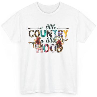 A Little Hood A Little Country Turquoise Western Country Classic Unisex T-Shirt