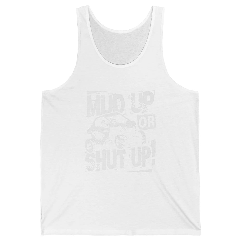 Retro UTV SXS Rider Mud Up ATV Offroad Riding SXS Rider Life Unisex Jersey Tank