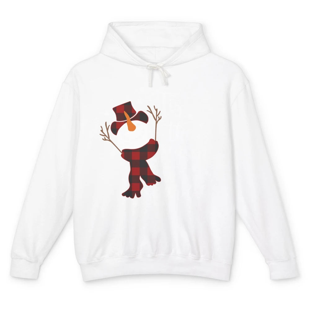 Funny Snowman Tis The Season To Sparkle Merry Christmas Unisex Lightweight Hoodie