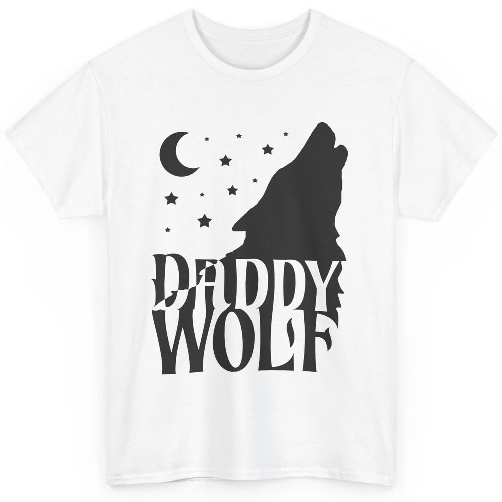 Daddy Wolf Wolf Pack Wolf Family Matching Family Outfit Classic Unisex T-Shirt