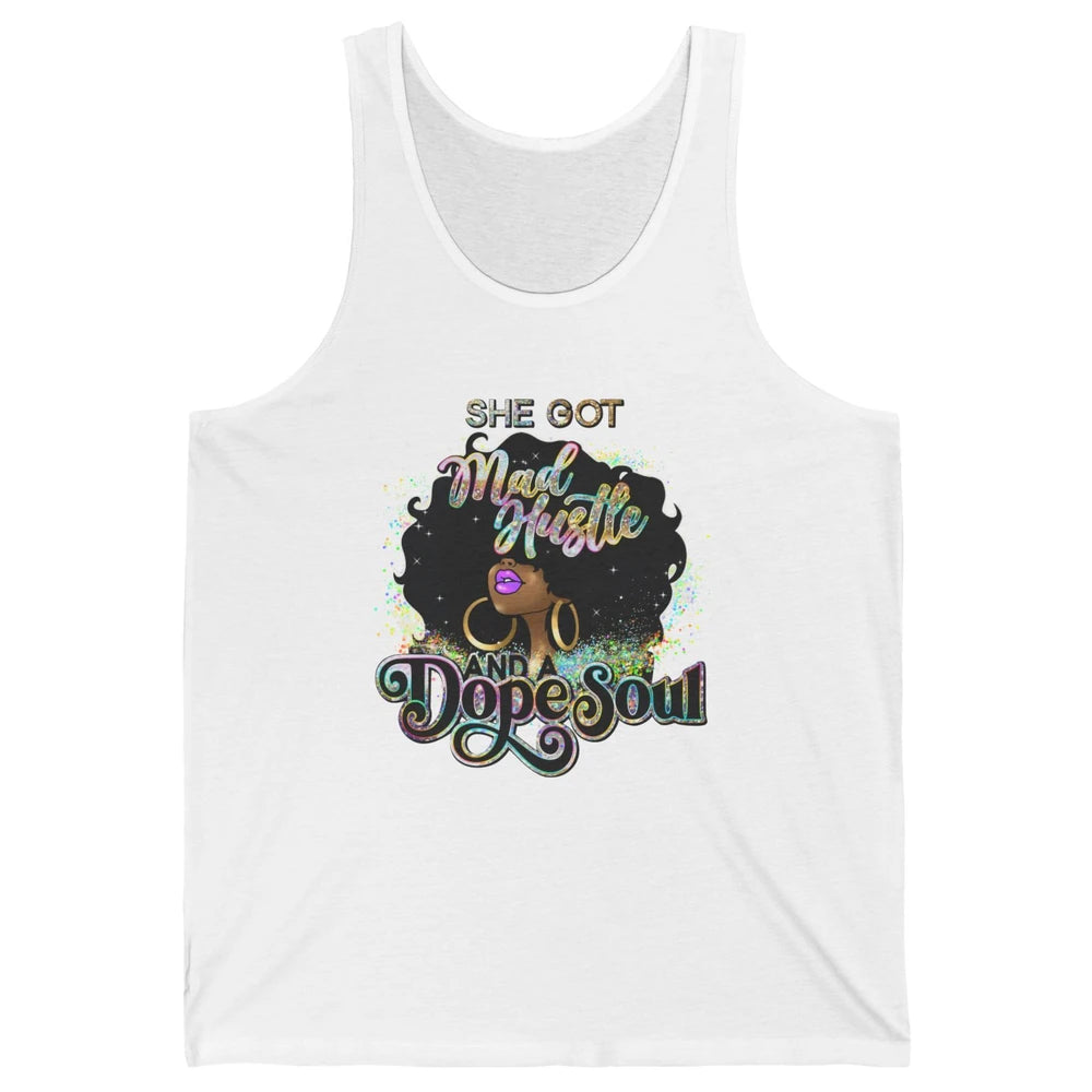 Black Girl She Got A Dope Soul Afro Women Christian Belief Unisex Jersey Tank