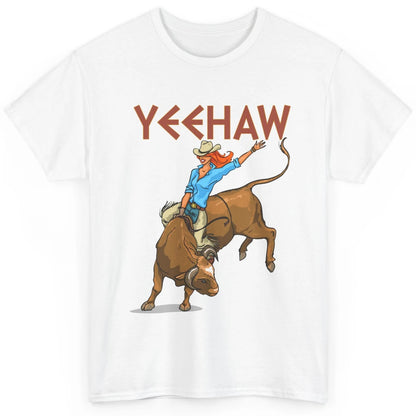 Cowboy Yeehaw Hold Your Horses Western Cowgirls Wild West Classic Unisex T-Shirt