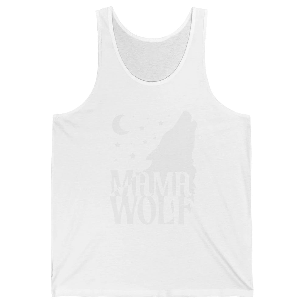 Wolf Pack Wolf Family Mama Wolf Matching Family Outfit Unisex Jersey Tank