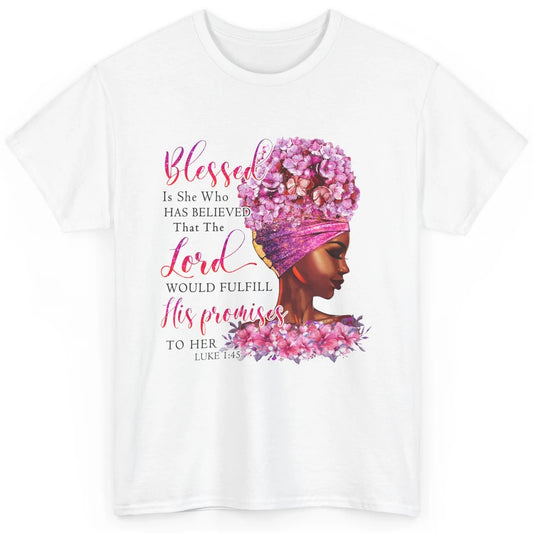 Black Girl In The Midst Of Storm Believe In God Christian Classic Unisex T-Shirt