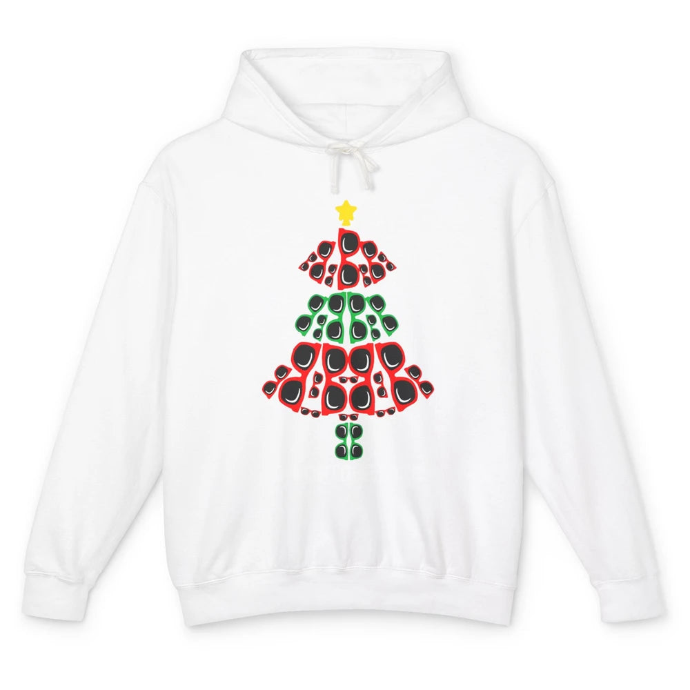 Glasses Christmas Tree Oh Optometree Optometry Optician Gift Unisex Lightweight Hoodie