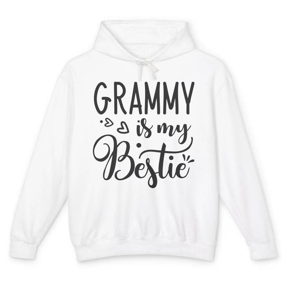 Grammy Is My Bestie Being Grandma Make My Life Complete Nana Unisex Lightweight Hoodie