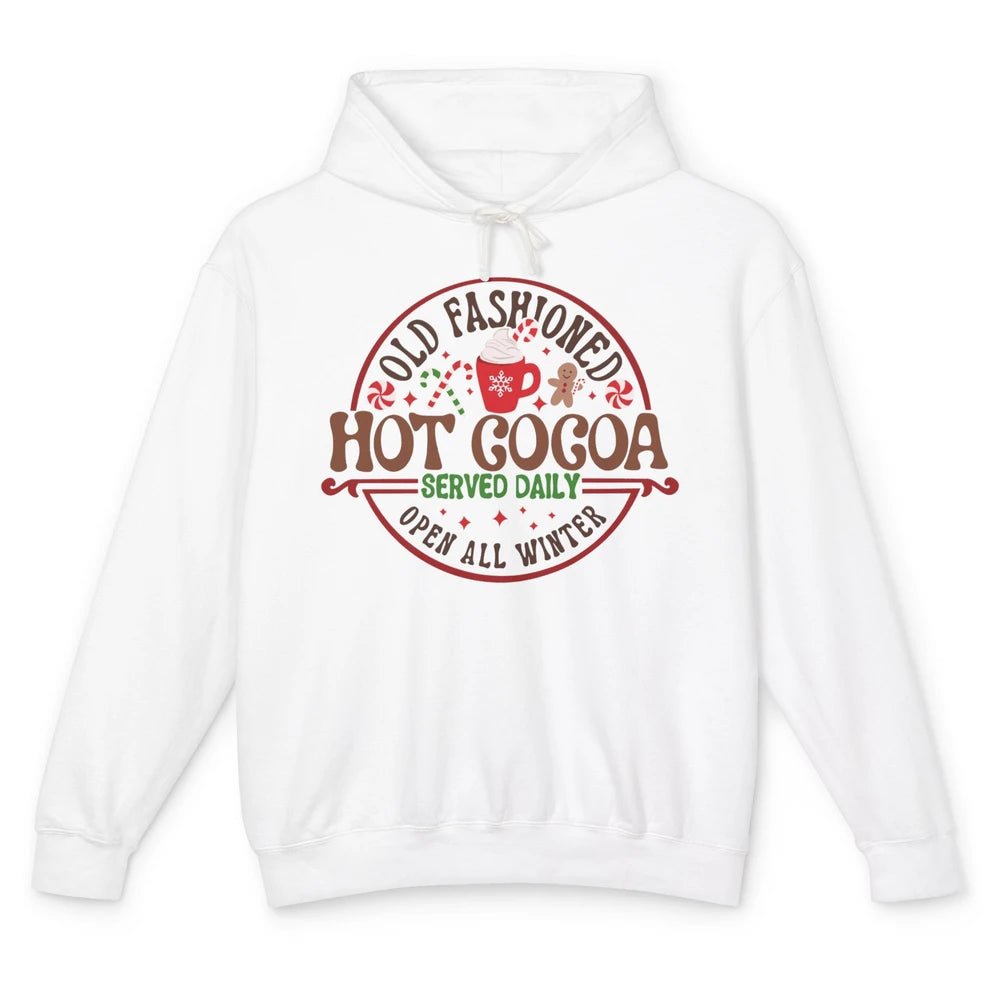 Christmas Gingerbread Hot Cocoa Hot Chocolate Christmas Unisex Lightweight Hoodie