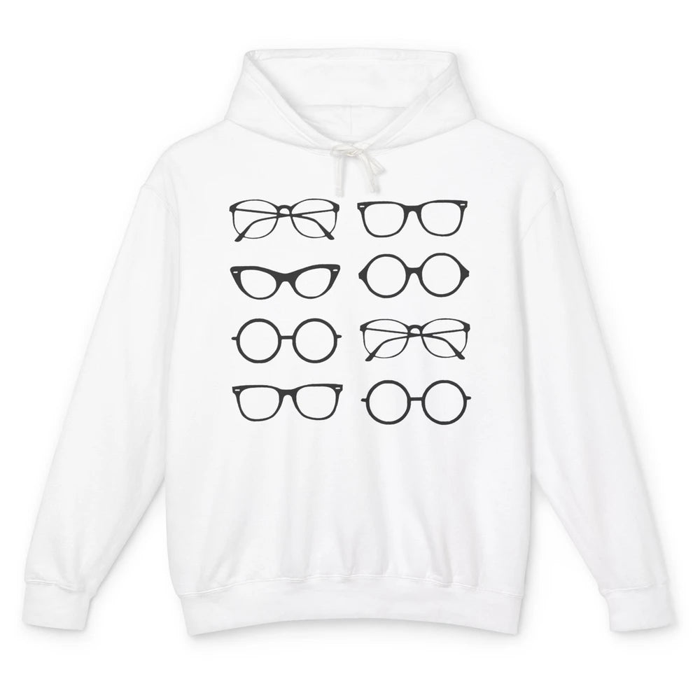 Funny Optometry Multi Eyeglasses Optometrist Life Optician Unisex Lightweight Hoodie