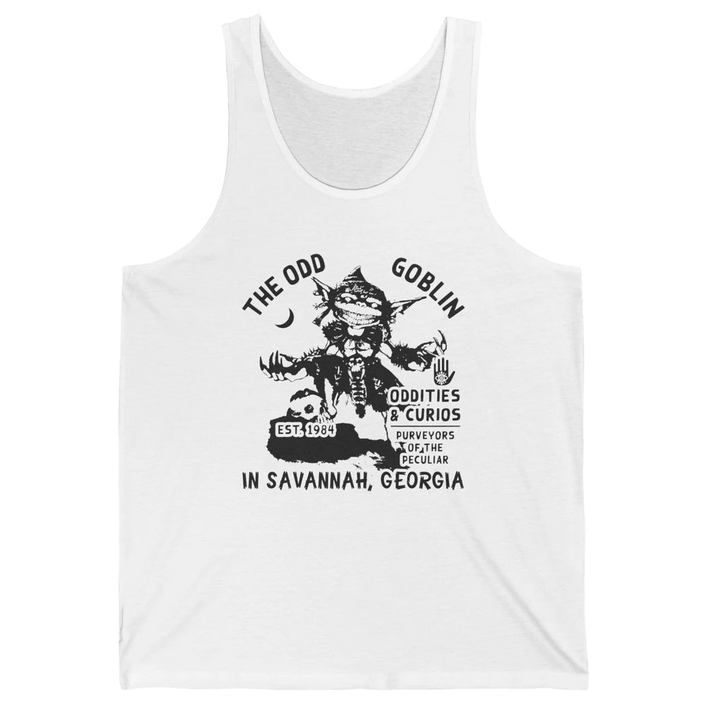 Vintage The Odd Goblin Est 1984 Oddities Savannah Georgia Unisex Jersey Tank