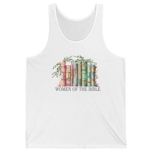 Wildflower Christian Women Of The Bible Religious Book Lover Unisex Jersey Tank