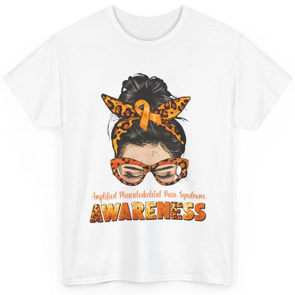 Amplified Musculoskeletal Pain Syndrome Orange Messy Bun Classic Unisex T-Shirt