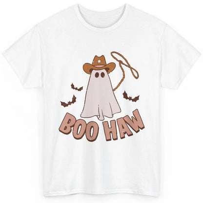 Funny Cowboy Ghost Yeehaw Halloween Western Country Cowboy Classic Unisex T-Shirt