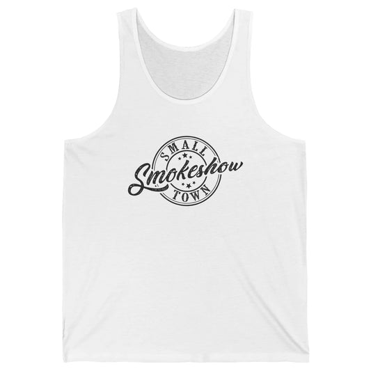 Retro Small Town Smokeshow Western Country Cowgirl Unisex Jersey Tank