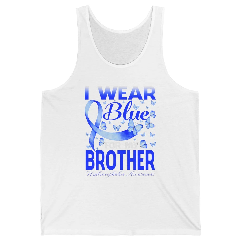 Wear Blue For Brother Warrior Hydrocephalus Cancer Awareness Unisex Jersey Tank