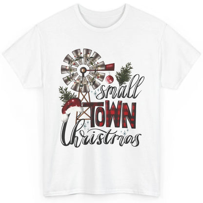 Retro Small Town Christmas Western Hometown Christmas Classic Unisex T-Shirt