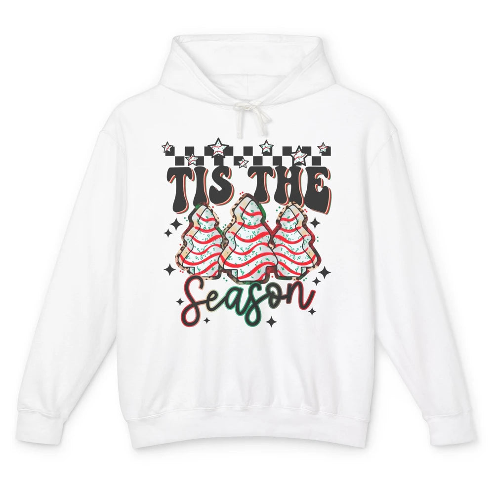 Funny Christmas Tree Cake Tis The Season Debbie Western Xmas Unisex Lightweight Hoodie