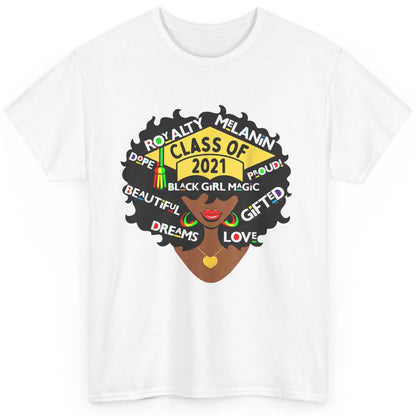 Class Of 2021 Black Educated High School College Graduation Classic Unisex T-Shirt