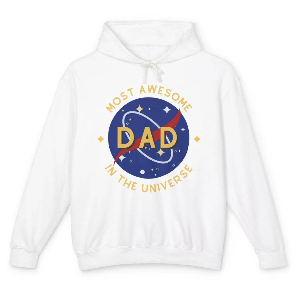 Science Dad Most Awesome Dad In The Universe Father's Day Unisex Lightweight Hoodie