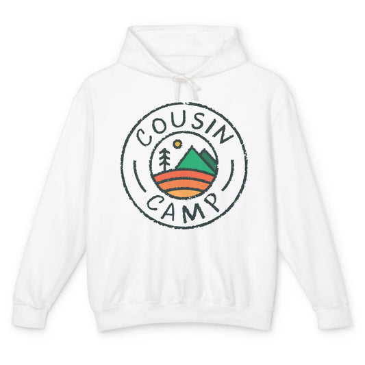 Cousin Camp Camping Family Camping Friends Camping Club Gift Unisex Lightweight Hoodie